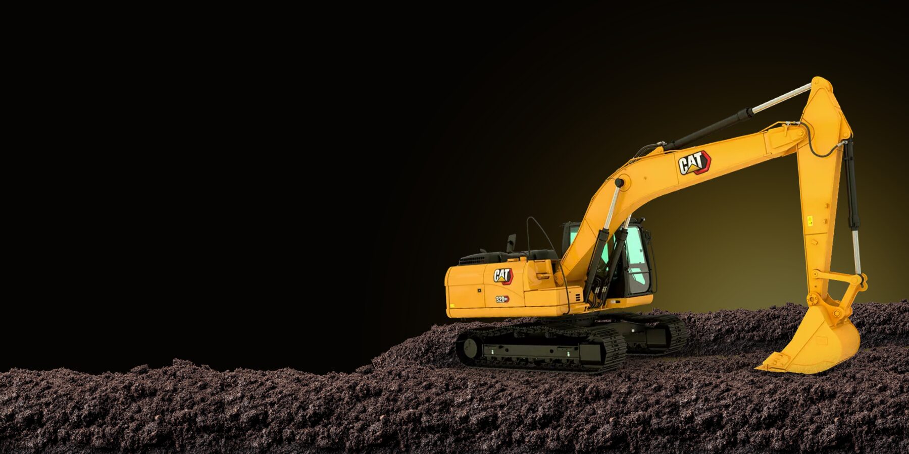 Excavadora CAT en obra — GRUPO REMAQCUE
