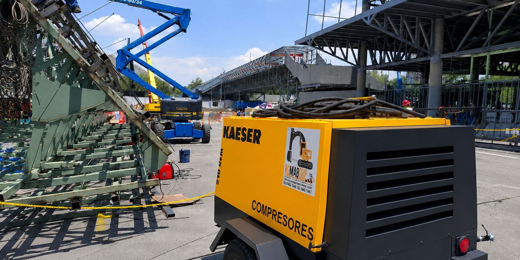 Compresor de aire Kaeser — GRUPO REMAQCUE