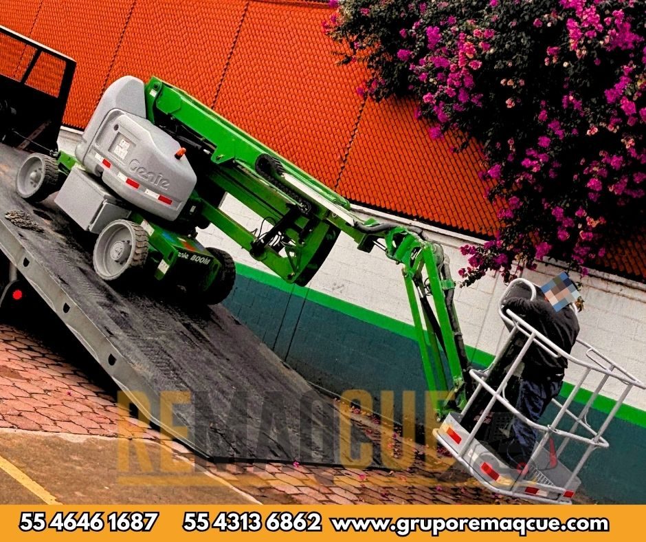 Renta de plataformas de elevacion en CDMX — Grupo Remaqcue
